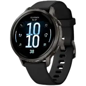 GARMIN Venu 4 s černým silikonovým řemínkem 41 mm