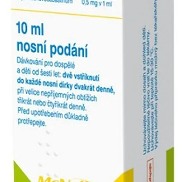LIVOSTIN 5 mg nosní sprej suspenze 10 ml