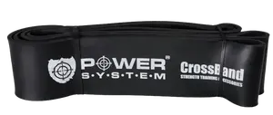 POWER SYSTEM Guma na posilování CROSS BAND LEVEL 5 černá