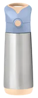 B.BOX Termoska na pití s brčkem 500 ml  - broskvová