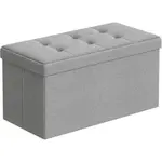 SEDACÍ BOX, textil, kompozitní dřevo, 76/38/38 cm