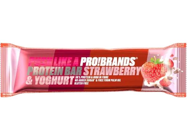 PROTEINPRO 50% Proteinová tyčinka jahoda jogurt 45 g