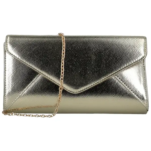 Stylové dámské psaníčko Michelle Moon Connie, zlaté