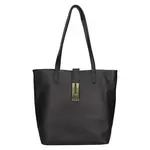 Dámská kožená kabelka Italia Ramira - černá