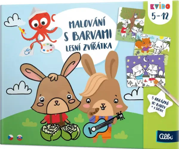 Kvído - Malování s barvami