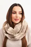 Dámsky zimný šál z vlnenej zmesi