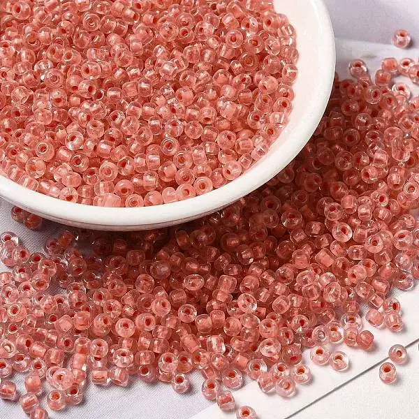 8/0 Transparent Glass Seed Beads