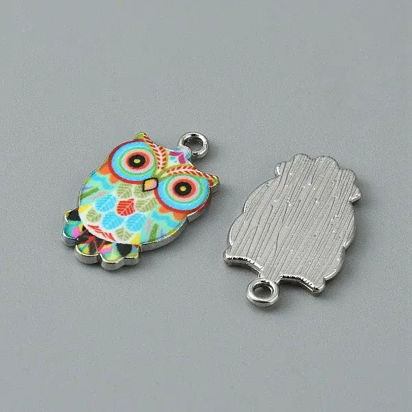 Alloy Enamel Pendants