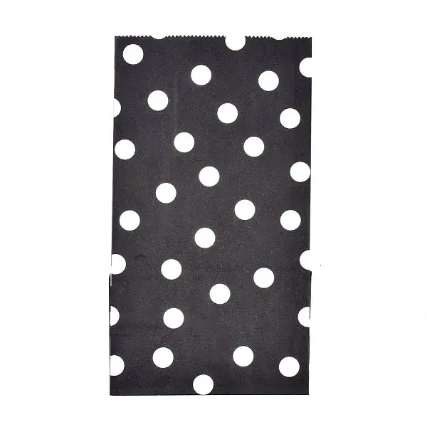 Polka Dot Pattern Eco-Friendly Kraft Paper Bags