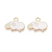 Alloy Enamel Pendants