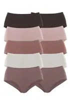 PETITE FLEUR Nohavičky  sivá / svetlofialová / tmavoružová / čierna