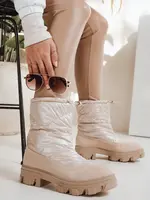 Dámské béžové sněhule