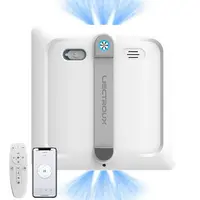 Liectroux S9 Window Cleaning Robot Dual Roller Brushes 6-way Water Spray 9000Pa Suction Remote and App Control