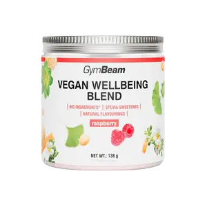 GYMBEAM Vegan Wellbeing Blend - malina 138 g