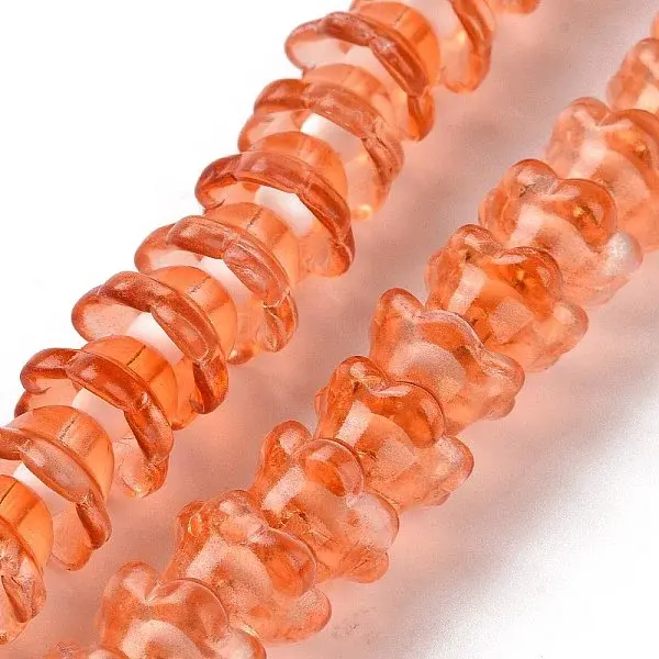 Transparent Glass Beads Strands