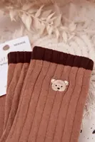 Dámské ponožky Aura.via s medvídkem