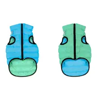 Teplá vesta pre psa AiryVest LUMI svietiaca v tme, Veľkosť: XS30, Farba: modrá