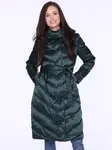 PERSO Woman's Long tied down coat for women