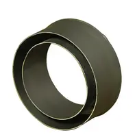 Eurometal Redukce do komína 180/200 mm (d.80 mm), silnostěnná, černá