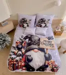 3D Bavlnené obliečky NOIR GNOME farebné + obliečka na vankúšik 40x50 cm zdarma Rozmer obliečky: 70 x 90 cm | 140 x 200 cm