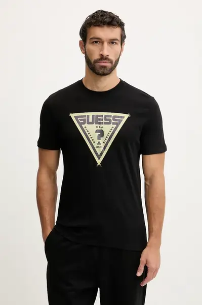 Guess Bavlněné tričko Guess LUTA