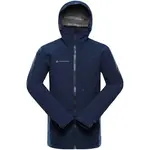 ALPINE PRO ZARR 2 Pánská jarní bunda, tmavě modrá, velikost