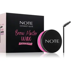 Note Cosmetique Brow Master Wax fixačný vosk na obočie s kefkou 50 ml