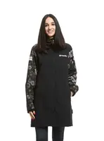 Meatfly dámský softshell kabát Thea Straws / Black | Černá | Velikost S