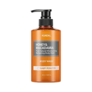 KUNDAL Honey&Macadamia Body Wash - sprchový gel s vůní pudru 500 ml
