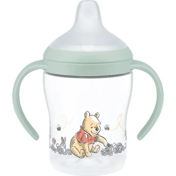 NUK Perfect Match Disney tréninkový hrnek s držadly Winnie the Pooh 6m+ 150 ml