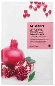 MIZON Joyful Time Essence Mask Pomegranate Plátýnková maska s energizujícím účinkem 23 g