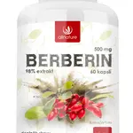 ALLNATURE Berberin Extrakt 98% 500 mg 60 kapslí