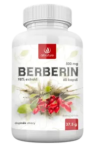 ALLNATURE Berberin Extrakt 98% 500 mg 60 kapslí