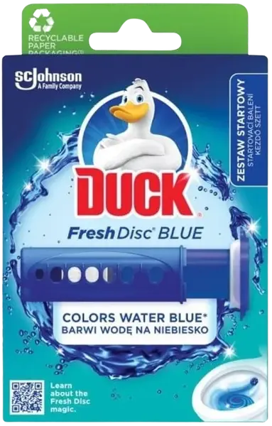 DUCK WC blok Fresh Discs Blue 36 ml