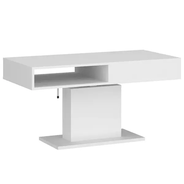 Konferenčný stolík Cortado CRTT04 1S s zdvihom biela alpská