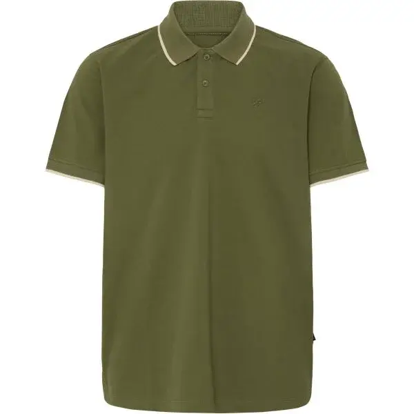 BLEND BHEDIN Pánske polotričko, khaki, veľkosť XXXL