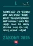Zákony I A 2026 – daňové zákony