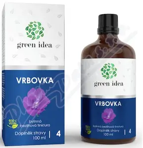 Green idea Vrbovka bylinná bezlihová tinktura 100 ml