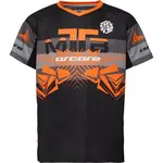 Arcore PEIXOTO Dětský cyklistický dres, černá, velikost 164-170