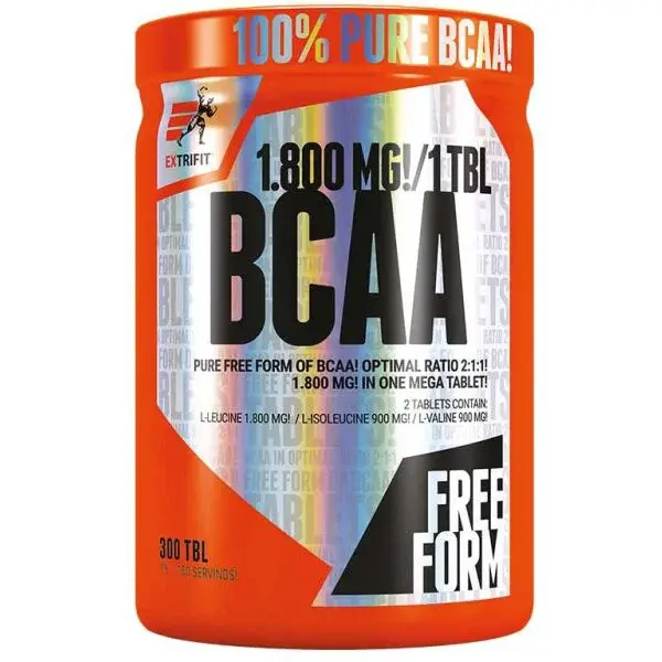 EXTRIFIT BCAA 1800 MG 2:1:1 300 TBL Aminokyseliny, , velikost