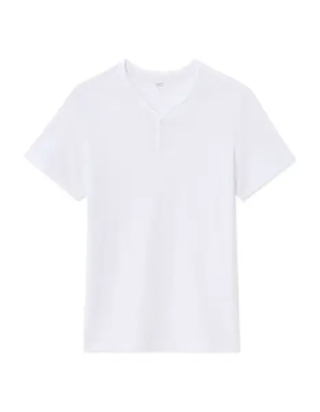 Biele pánske tričko Celio Meslico