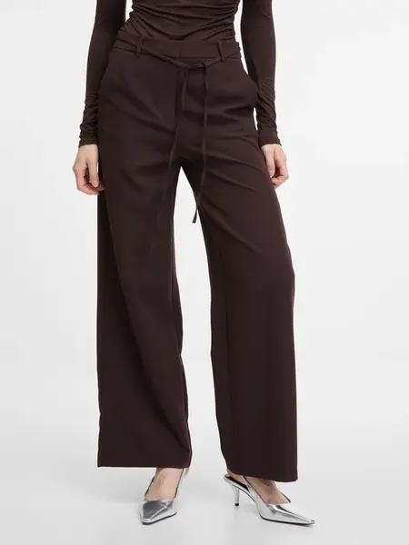 Brown women's trousers ORSAY - Women's