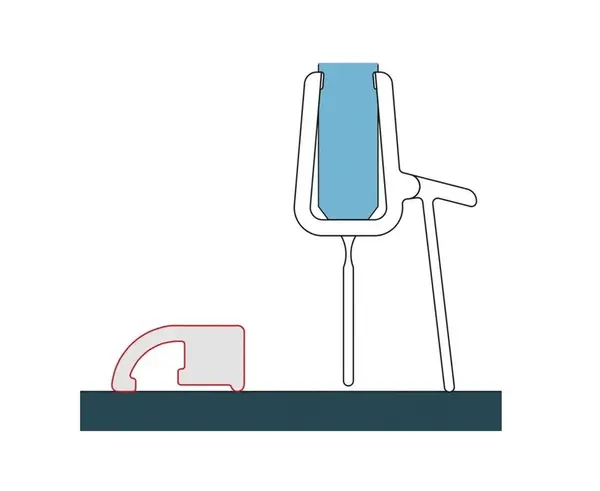 RONAL - Prahová tesniaca lišta, aluchróm S.SOL.50