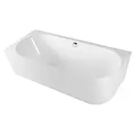 Polysan Sussi voľne stojaca vaňa 170x70 cm liaty mramor ľavá 90177L