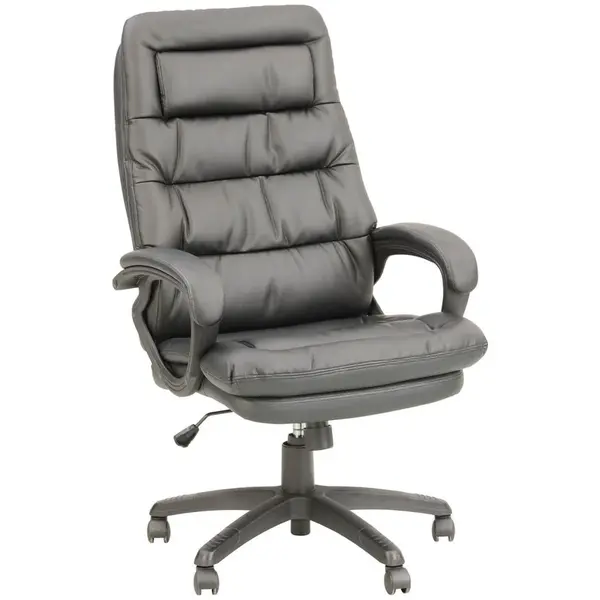 MID.YOU KANCELÁŘSKÉ KŘESLO, vzhled kůže, černá