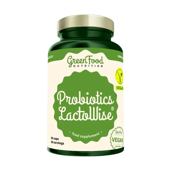 GREENFOOD NUTRITION Probiotics LactoWise® 60 kapslí