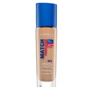 Rimmel London Match Perfection 24HR SPF20 Foundation tekutý make-up pro sjednocenou a rozjasněnou pleť 201 Classic Beige 30 ml