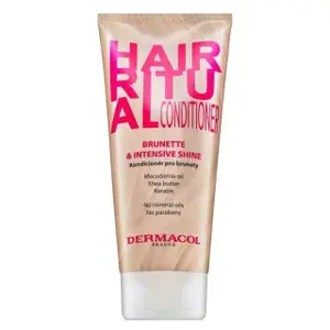 Dermacol Hair Ritual Brunette & Intensive Shine Conditioner posilující kondicionér pro hnědé vlasy 200 ml