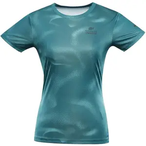 ALPINE PRO QUATRA Dámské funkční triko, zelená, velikost