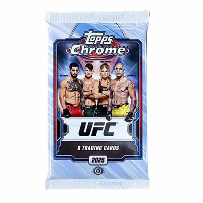 Topps UFC Chrome Hobby Balíček 2025 - sběratelské karty MMA